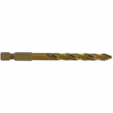 Ø: 6 / L: 93 / Foret métaux TSP HSS Cobalt taillé meulé - queue hexagonale -DIN338 -h8 -Affûtage Smart Point (Etui plastique) - TIVOLY - perçage - Référence: 11457340600 - Vue 1 - Outil professionnel