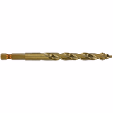 Ø: 10 / L: 133 / Fully ground HSS cobalt metal drill bit - Hexagonal shank - DIN338 - h8 - Tivoly Smart Point Sharpening (Plastic sleeve) - TIVOLY - drilling - Reference: 11457341000 - Vue 1 - Professional Tool
