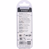 Taraud machine et Foret Multi-applications [HSS-GUN-DIN371-6H] + [HSS-TiN-DIN338-Affûtage en croix-Queue 3 méplats] (Etui plastique) / Ø: 8 X 1.25 - TIVOLY - taraudage - Référence: 1050412080125 - Vue 3 - Outil professionnel