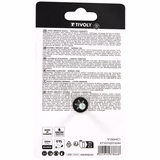 ABRASIVE FOAM wheel Ø80*50 Gr : 80  - TIVOLY - sanding - Reference: XT10152015044 - Vue 3 - Professional Tool