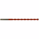Ø: 12 / ALLCUT concrete/tile drill bit - Ground carbide cutting insert - Ribbed fluting (Plastic hanger) / L: 260 - TIVOLY - drilling - Reference: 1092713120260 - Vue 1 - Professional Tool