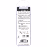 Foret conique étagé HSS - Revêtu TiAlN - goujures Hélicoïdales - Pointe en croix - Queue Hexa Shock serie (Blister Box) / ØMin/Max : 4/20  - TIVOLY - perçage - Référence: 11448220420 - Vue 3 - Outil professionnel