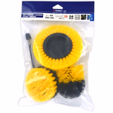 4 pieces: brushes with flexible Polypropylene wire Ø 83-100-120mm + extension 150mm  - TIVOLY - brushes - Reference: XT202220101 - Vue 2 - Professional Tool