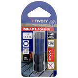 Embout de vissage -Torsion IMPACT Lg 50 -Pour vis Hexa TECHNIC (Blister) - TIVOLY - vissage & serrage - Référence: 1152392 - Vue 2 - Outil professionnel