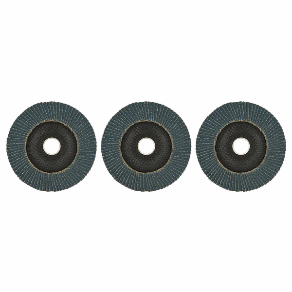 Disque LAMELLES ZIRCONIUM (Cartonnette brochable) / Dim Ø125 / Gr : 60 - TIVOLY - ponçage - Référence: XT101120113443 - Image principale - Outil professionnel