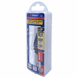 Foret conique étagé HSS - Revêtu TiAlN - goujures Hélicoïdales - Pointe en croix - Queue Hexa Shock serie (Blister Box) / ØMin/Max : 4/20  - TIVOLY - perçage - Référence: 11448220420 - Vue 4 - Outil professionnel