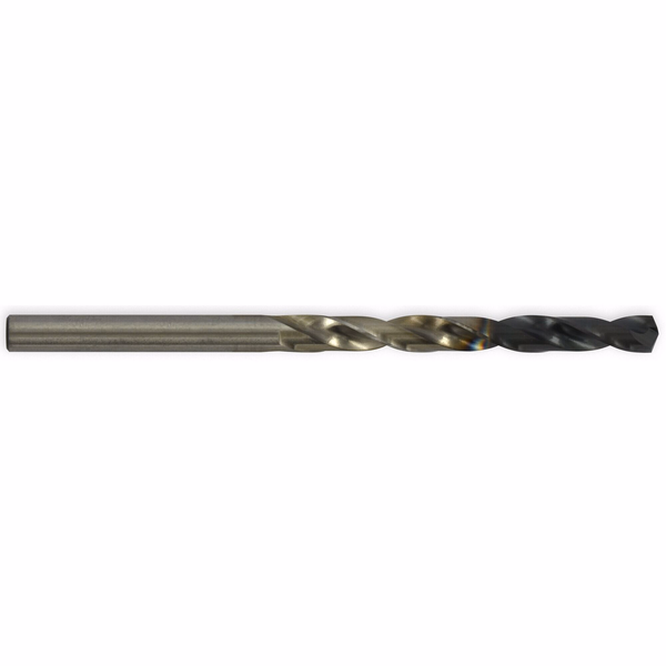 Ø: 5 / L: 86 / Foret métaux INC_A HSS-E8 (cobalt 8%) -Revêtu INCOCUT -DIN 338 -h8 -3xd -Pointe en croix -Type N -Queue cylindrique (Etui plastique) - TIVOLY - perçage - Référence: 81492640500 - Image principale - Outil professionnel