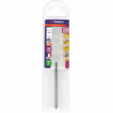 Ø: 3.2 / L: 65 / Foret métaux INC_A HSS-E8 (cobalt 8%) -Revêtu INCOCUT -DIN 338 -h8 -3xd -Pointe en croix -Type N -Queue cylindrique (Etui plastique) - TIVOLY - perçage - Référence: 81492640320 - Vue 2 - Outil professionnel