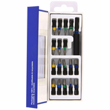 Coffret 18 pcs IMPACT Magnétisés et ACR (Ph & Pz) 17 embouts de vissage Lg 25 mm+ 1 Porte embout magnétique Impact  - TIVOLY - vissage & serrage - Référence: 11521570016 - Vue 3 - Outil professionnel