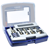 5f pieces - 4 90° hex shank HSS countersinker Ø 8.3 to 16.5 mm + 1 bit-holder  - TIVOLY - milling - Reference: 10332370002 - Vue 4 - Professional Tool