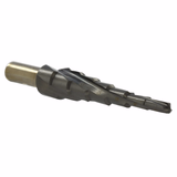 XL HSS step drill bit - TiAlN coated - Helicoidal flutes -TSP - 3 Flats shank (Blister Box) / ØMin/Max : /5=>16  - TIVOLY - drilling - Reference: 11448320516 - Vue 5 - Professional Tool