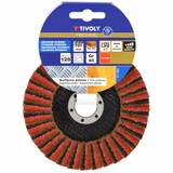 COMBINATION FLAP disc (Hanging cardboard) / Dim Ø125 / Gr :  - TIVOLY - sanding - Reference: XT10112011362 - Vue 2 - Professional Tool