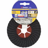 SEMI-RIGID disc (Hanging cardboard) / Dim Ø125 / Gr :  - TIVOLY - sanding - Reference: XT10112011306 - Vue 2 - Professional Tool