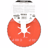 Disque semi-rigide carbure de silicium grain 60  - TIVOLY - ponçage - Référence: XT10112011306 - Vue 3 - Outil professionnel