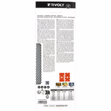 MESH pad - SELF-FASTENING - 93x190 mm - For orbital sander (Carton sleeve) / Dim 93x190 / Gr : 40 - TIVOLY - sanding - Reference: XT10122019070 - Vue 3 - Professional Tool