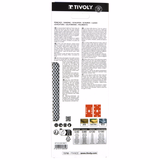 MESH pad - SELF-FASTENING - 93x190 mm - For orbital sander (Carton sleeve) / Dim 93x190 / Gr : 80 - TIVOLY - sanding - Reference: XT10122019071 - Vue 3 - Professional Tool