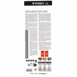 MESH pad - SELF-FASTENING - 93x190 mm - For orbital sander (Carton sleeve) / Dim 93x190 / Gr : 40/80/120 - TIVOLY - sanding - Reference: XT10122019074 - Vue 3 - Professional Tool