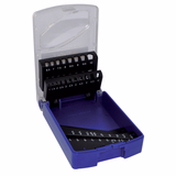 1 coffret vide de 19 forets métal Ø 1 à 10mm par 1/2  - TIVOLY - perçage - Référence: 11300470015 - Vue 1 - Outil professionnel