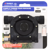 Pompe à turbine pour perceuse - 1600L/h - 120W  - TIVOLY - accessoires & outils a main - Référence: XT60682000222 - Vue 2 - Outil professionnel