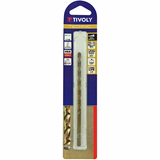 Cobalt HSS-E5 (5% cobalt) metal drill bit - DIN340 - h8 - Long series - Split point TECHNIC (Blister) - TIVOLY - drilling - Reference: 1140572 - Vue 2 - Professional Tool
