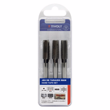 Set of 3 HSS hand taps - M - DIN352 (Blister) / Ø: 12 X 1.75 - TIVOLY - tapping - Reference: 1050052120175 - Vue 2 - Professional Tool