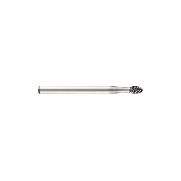 Oval carbide file cutter (mini) -TivolyNorm -Fine cut -Shape C - TIVOLY - milling - Reference: 1032111 - Image principale - Professional Tool