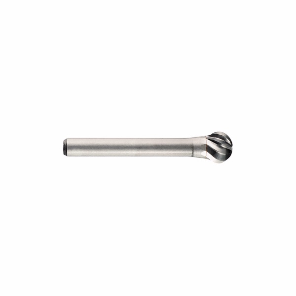 Spherical carbide milling cutter -TivolyNorm -Large cut -Shape A (Tube) # / Ø: 12 / d2: 6 / L: 55 - TIVOLY - milling - Reference: 10366911200 - Image principale - Professional Tool