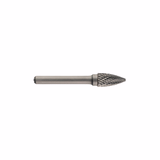 Fresa rotativa Metal Duro Ojiva -Dentado normal rompevirutas-Forma D (Tubo) # / Ø: 10 / d2: 6 / L: 65 - TIVOLY - fresado - Referencia: 10371811000 - Vue 1 - Herramienta profesional
