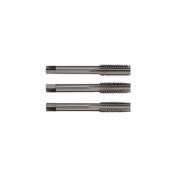 Set of 3 Standard hand taps HSS -M -DIN 352 -6H (Unit packaging) / Ø: 6 X 1 - TIVOLY - tapping - Reference: 1050051060100 - Image principale - Professional Tool