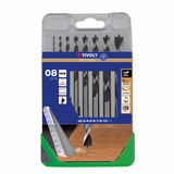 8 brocas para madera 3 puntas graduadas SLR Ø 2 a 10 mm  - TIVOLY - taladrado - Referencia: 10863870014 - Vue 2 - Herramienta profesional
