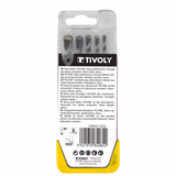 5 SLR graduated concrete drill bits Ø 4 to 10 mm  - TIVOLY - drilling - Reference: 10960370033 - Vue 3 - Professional Tool