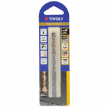 Broca para hormigón -Placa de Metal Duro con punta de centrado -Mango cilíndrico de 3 caras planas TECHNIC (Blíster) - TIVOLY - taladrado - Referencia: 1096052 - Vue 2 - Herramienta profesional