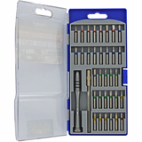 35 pieces - 33 precision bits + 1 magnetic bit holder + 1 screwdriver  - TIVOLY - screwdriving - Reference: 11501570026 - Vue 4 - Professional Tool