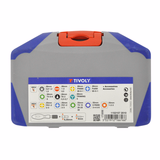 46 piezas -Puntas hexagonales 6,35- 4 mm  - TIVOLY - atornillado - Referencia: 11521572010 - Vue 2 - Herramienta profesional