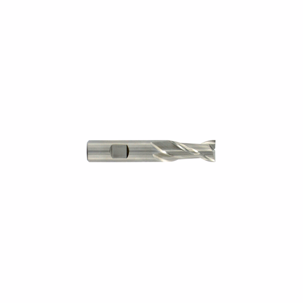 Slotting end mill HSS-E8 (cobalt 8%) -DIN844BK -Z2 -Hel. 30° -e8 - Normal (Tube) / Ø: 4 0 - TIVOLY - milling - Reference: 80301310400 - Image principale - Professional Tool