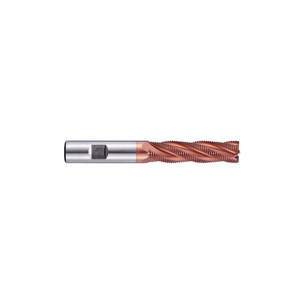Fresa para desbastar HSSE-PM -DIN844BL -Z4-6 -Hélice 30° -Recubrimiento HIGHCUT - Serie larga (Tubo) / Ø: 14 4 - TIVOLY - fresado - Referencia: 80364111400 - Image principale - Herramienta profesional