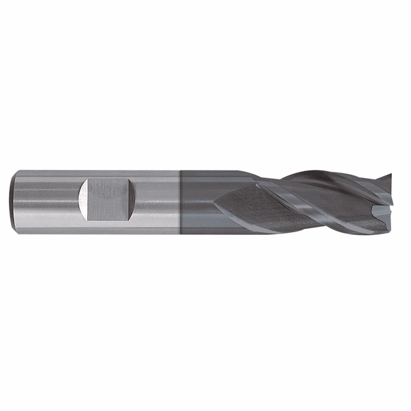 Z3 Hel. 30° e8 DIN844BK TiAlN coated HSSE8% cobalt slotting end mill - Normal (Tube) / Ø: 5 0 - TIVOLY - milling - Reference: 80371310500 - Image principale - Professional Tool