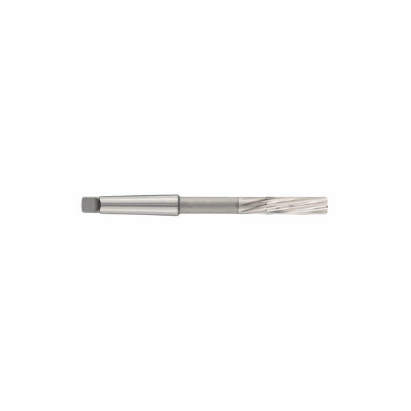 Machine reamer HSS-E5 (cobalt 5%) -NFE66015 -m5 -Hel.10° -Morse taper (Tube)  - TIVOLY - reaming - Reference: 80401711200 - Image principale - Professional Tool