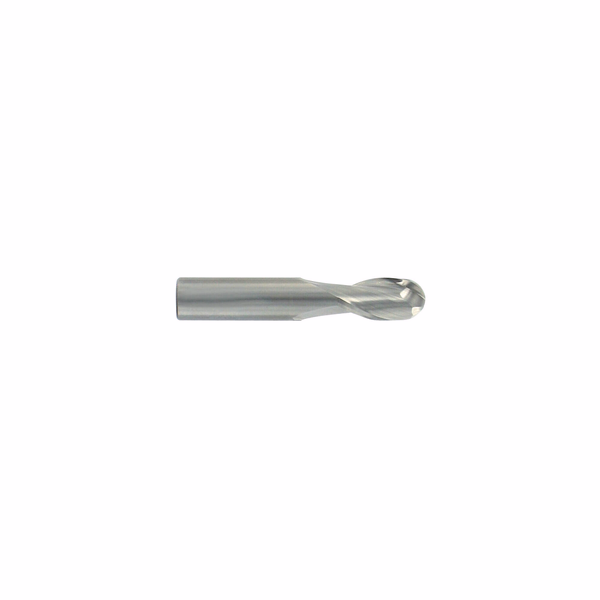 Fresa para ranurar semi-esférica Metal Duro Integral - Z2 Hélice 30° (Tubo) / Ø: 6 0 - TIVOLY - fresado - Referencia: 82360610600 - Image principale - Herramienta profesional