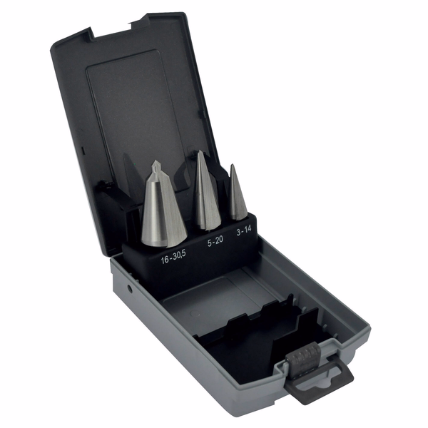 3 smooth conical HSS drill bits Ø 3 to 30.5 mm  - TIVOLY - drilling - Reference: 11438670001 - Image principale - Professional Tool