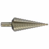 HSS step drill bit -TivolyNorm -Straight flute (Hanging box) / ØMin/Max : 6/37  - TIVOLY - drilling - Reference: 11448620637 - Vue 1 - Professional Tool