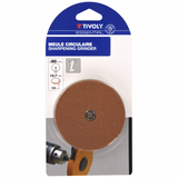 Meule -Circulaire - Ø80mm ESSENTIAL (Blister) - TIVOLY - ponçage - Référence: XT60262 - Vue 2 - Outil professionnel