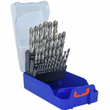 25 ground HSS metal drill bits with split-tip, Ø 1 to 13 mm  - TIVOLY - drilling - Reference: 11451070017 - Vue 1 - Professional Tool