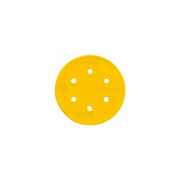 Disque AUTO-AGRIPPANT -Ø150mm -Perforation 6 trous -Pour ponceuse excentrique (Etui carton) / Dim Ø150 / Gr : 120 - TIVOLY - ponçage - Référence: XT10112011222 - Image principale - Outil professionnel