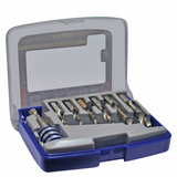 7 pieces - 6 tap/milling cutter bits HSS M3 to M10 hexagonal shank - Quick change bit holder  - TIVOLY - tapping - Reference: 10502970001 - Vue 4 - Professional Tool