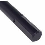 Ø: 9.5 / L: 125 / Fully ground HSS metal drill bit - TiN-coated tip - Split point - Tri-flat shank (Blister) - TIVOLY - drilling - Reference: 11453120950 - Vue 5 - Professional Tool