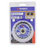CUP brush - Twisted steel wire - Coarse scouring of the metal (Blister Box) / Ø: 75 / 0.5 - TIVOLY - brushes - Reference: XT202520133 - Vue 2 - Professional Tool