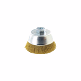 CUP brush - Brass wire - Scouring of the wood, brass ESSENTIAL (Blister) - TIVOLY - brushes - Reference: XT20322 - Vue 1 - Professional Tool