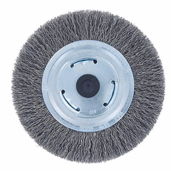 CABLE DRUM brush - Corrugated steel wire - Stripping of metal (Hanging box) / Ø: 200x15 / 0.35 - TIVOLY - brushes - Reference: XT20254006104 - Image principale - Professional Tool