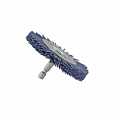 CIRCULAR brush - Blue nylon bristle - Sanding of wood ESSENTIAL (Hanging cardboard) - TIVOLY - brushes - Reference: XT20412 - Vue 1 - Professional Tool